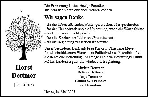 Horst Dettmer