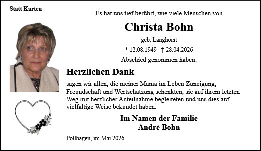 Christa Bohn