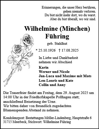Wilhelmine Führing