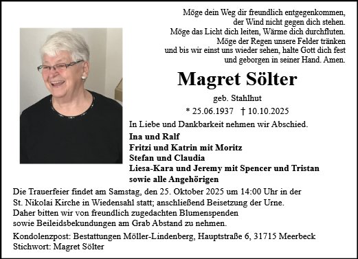 Magret Sölter