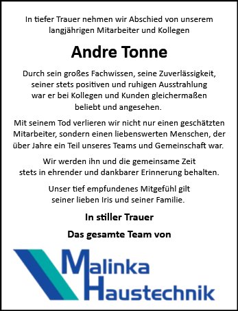 Andre Tonne