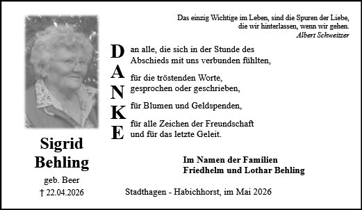 Sigrid Behling