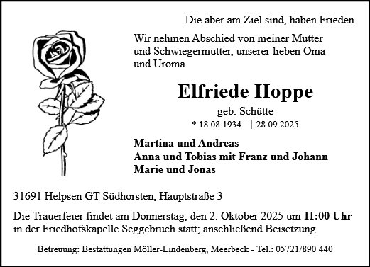 Elfriede Hoppe