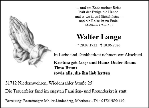 Walter Lange