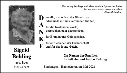 Sigrid Behling