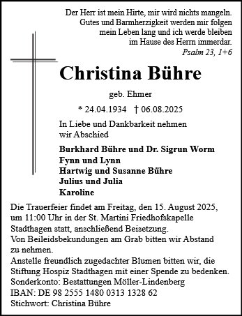 Christina Bühre