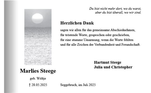 Marlies Steege