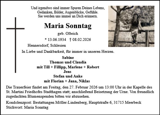 Maria Sonntag