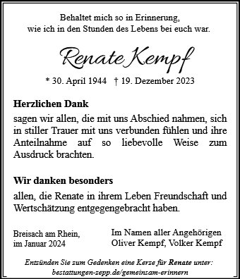Renate Kempf