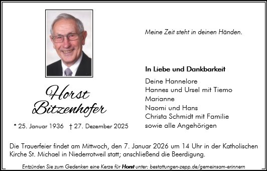 Horst Bitzenhofer