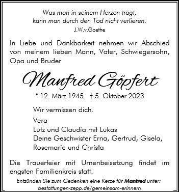 Manfred Göpfert