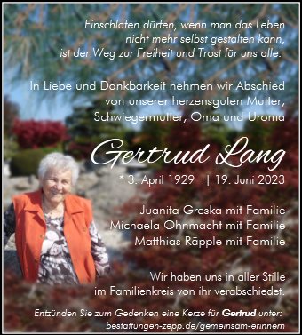 Gertrud Lang
