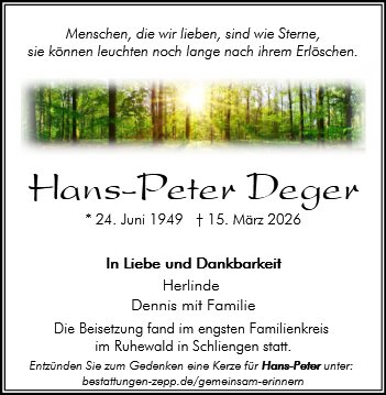 Hans-Peter Deger