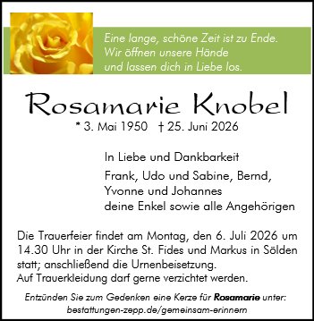 Rosamarie Knobel