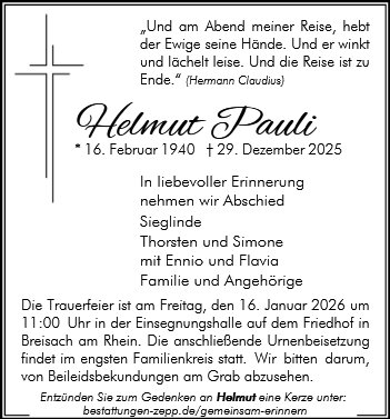 Helmut Pauli