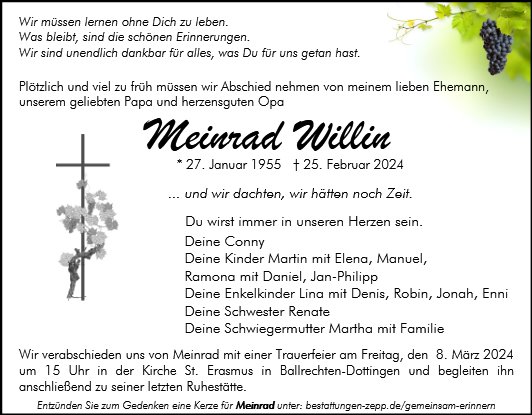 Meinrad Willin