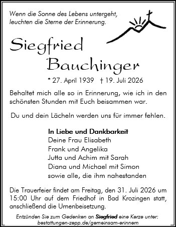 Siegfried Bauchinger