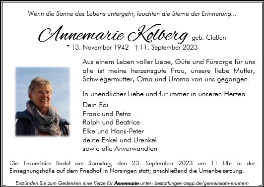 Annemarie Kolberg