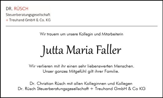 Jutta Faller