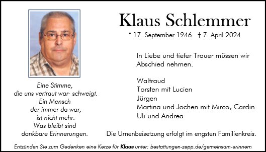 Klaus Schlemmer