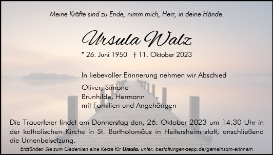Ursula Walz