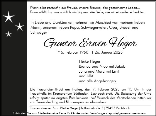 Gunter Heger