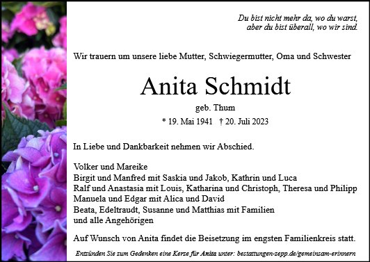 Anita Schmidt