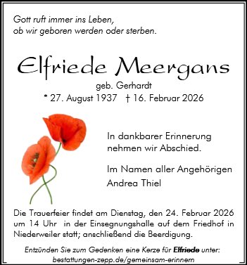 Elfriede Meergans