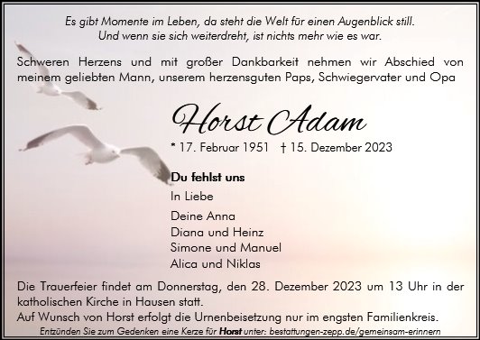 Horst Adam