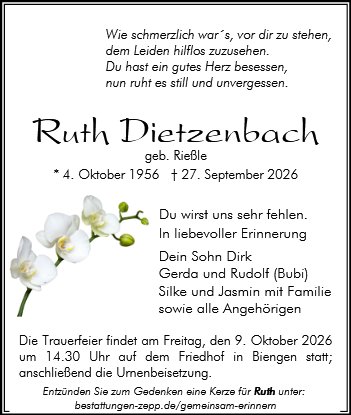 Ruth Dietzenbach