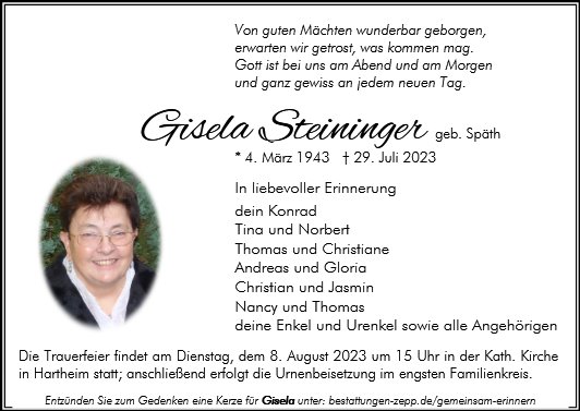 Gisela Steininger