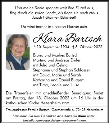 Klara Bartsch