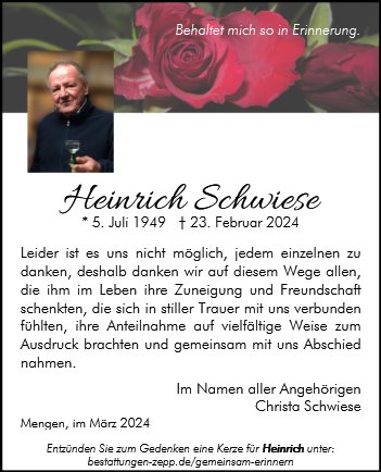 Heinrich Schwiese