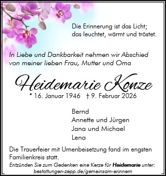 Heidemarie Konze
