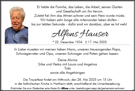Alfons Hauser