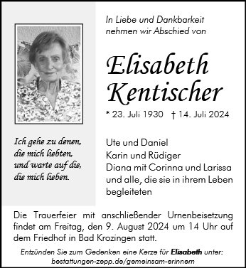 Elisabeth Kentischer