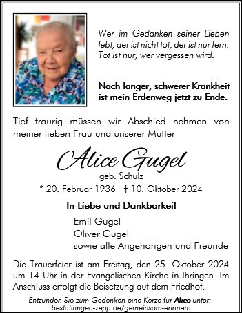 Alice Gugel