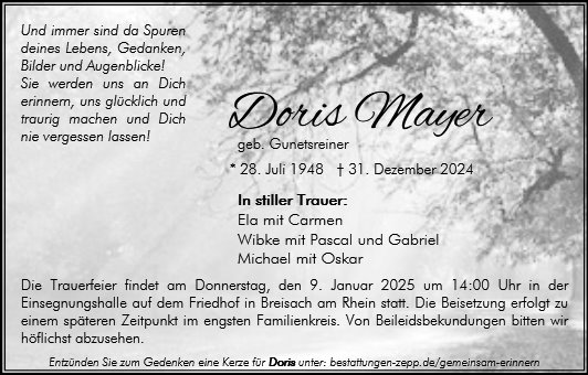 Doris Mayer