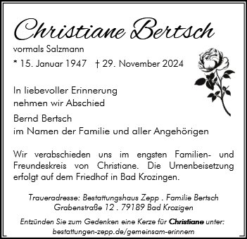 Christiane Bertsch