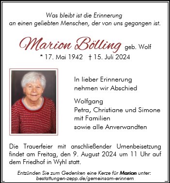 Marion Bölling