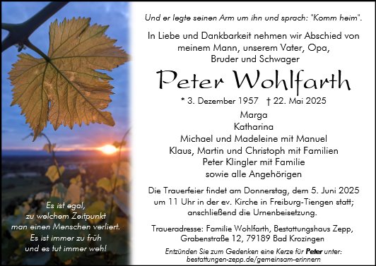 Peter Wohlfarth