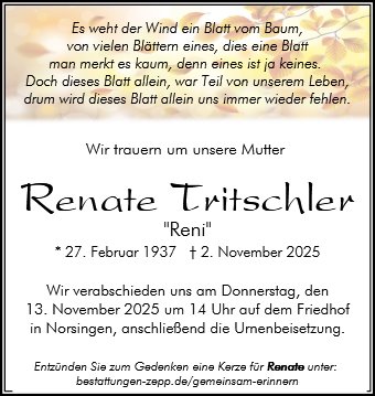 Renate Tritschler