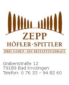 Bestattungshaus ZEPP – HÖFLER – SPITTLER
