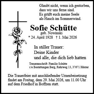 Sofie Schütte