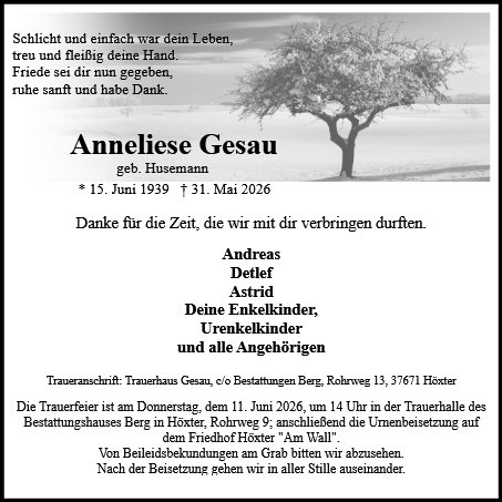 Anneliese Gesau