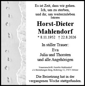 Horst-Dieter Mahlendorf