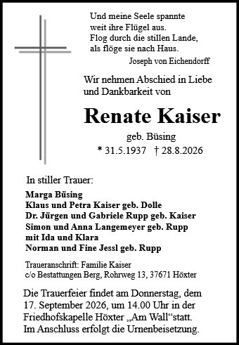 Renate Kaiser