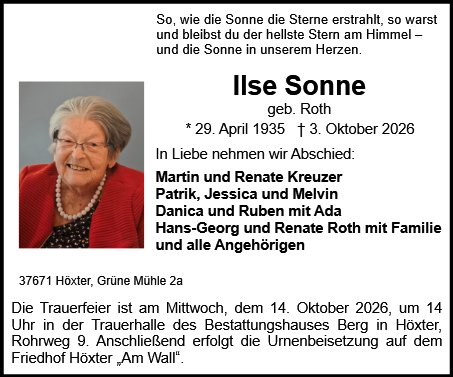 Ilse Sonne