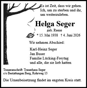 Helga Seger