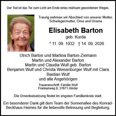 Elisabeth Barton